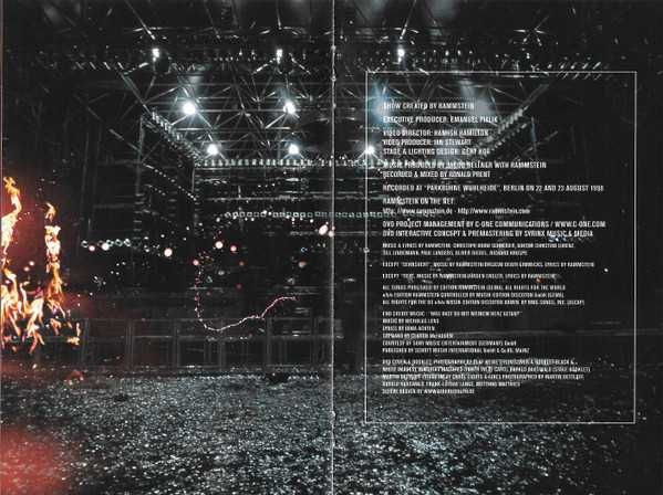 DVD Rammstein - Live Aus Berlin 1999