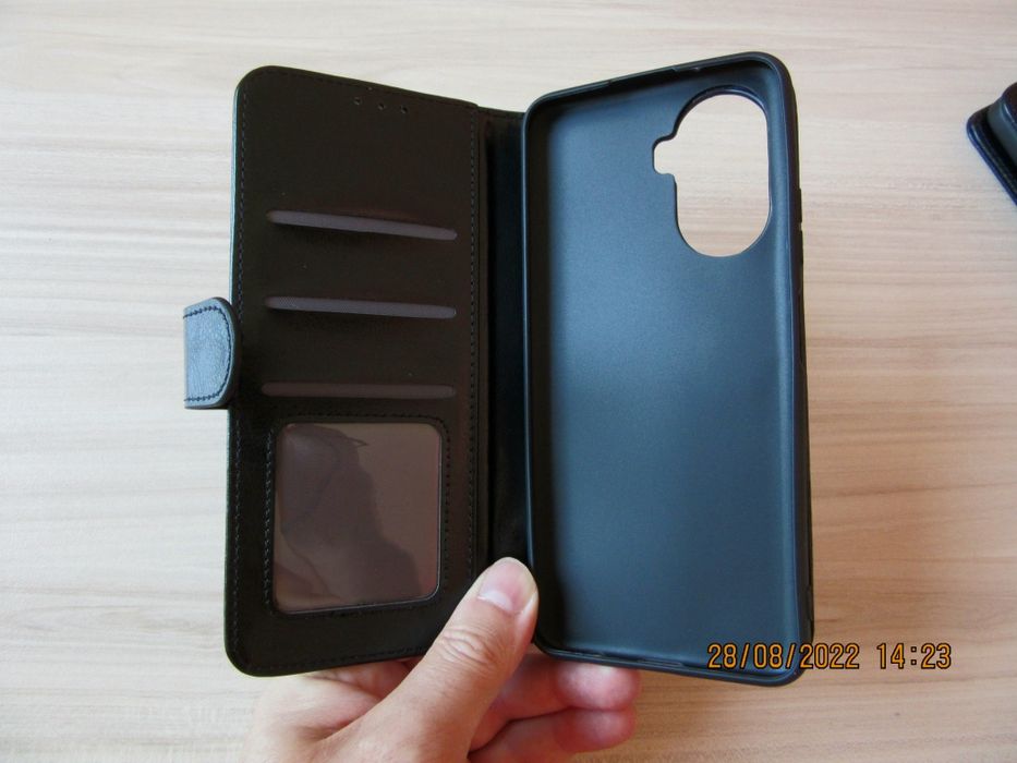 Huawei Nova Y91 Y61 Y70 / Хоризонтален кожен калъф тефтер