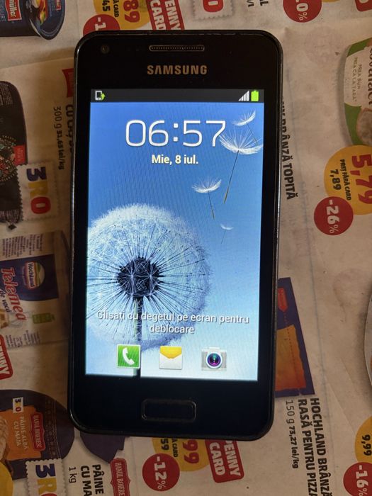 telefon de colectie samsung galaxy S , i9060 advance , stare  buna