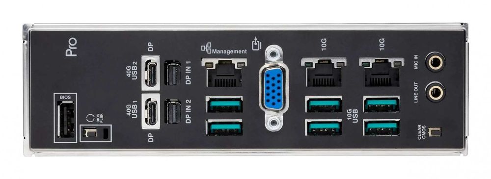 ново дъно Asus Pro WS WRX90E-SAGE SE AMD WRX90 Socket sTR5 EEB