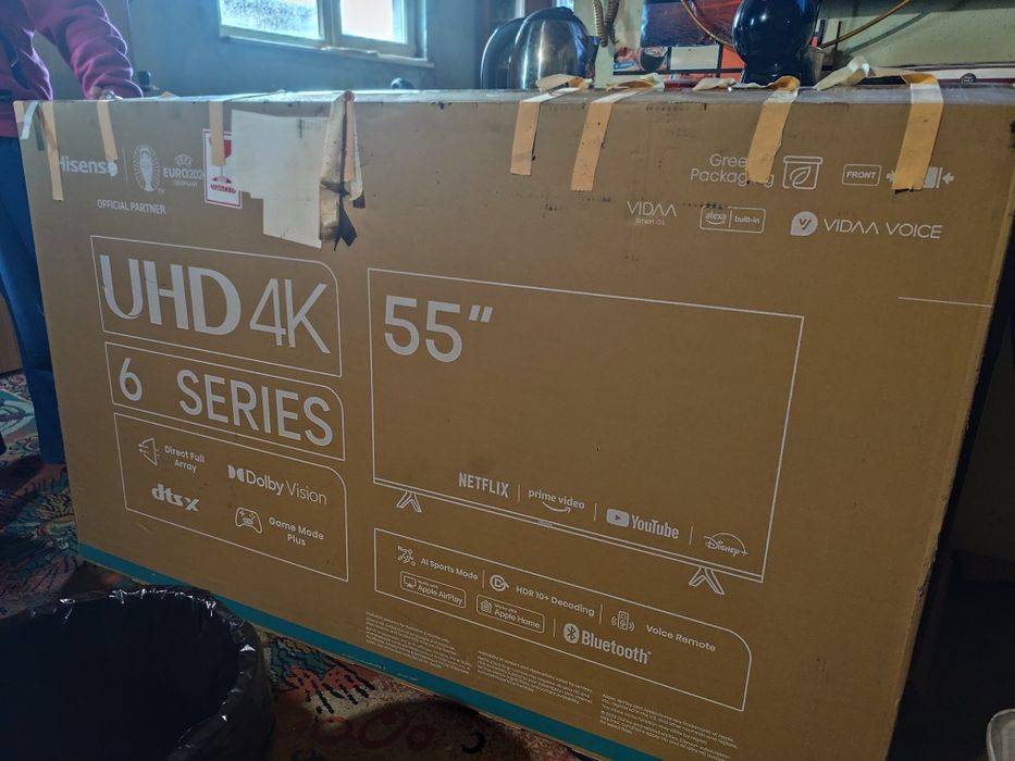 Телевизор Hisense UHD 4K 55