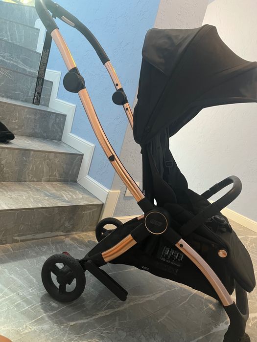 Лятна количка Mamas & Papas - Airo, Black&Gold