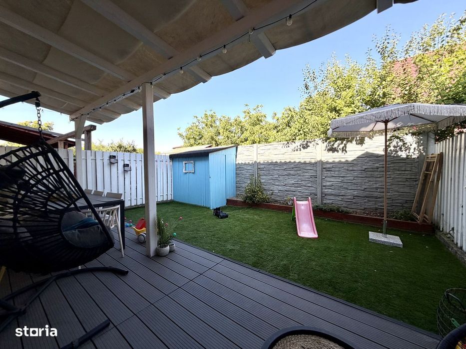 Duplex elegant, 3 camere, 77 mp utili, mobilat/utilat - Sanandrei