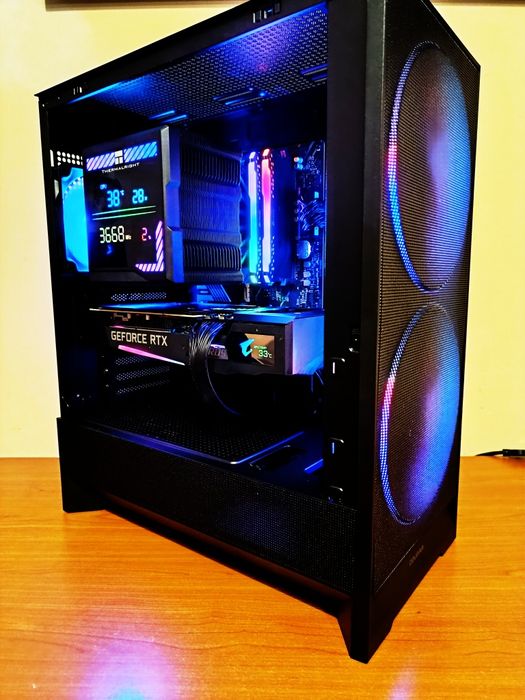 PC Gaming FULL AORUS / GIGABYTE – Ryzen 7 5700x / RTX 3060 Ti Aorus Master / 16GB RAM Corsair Vengeance Pro 3600Mhz / 665 FPS Cs2