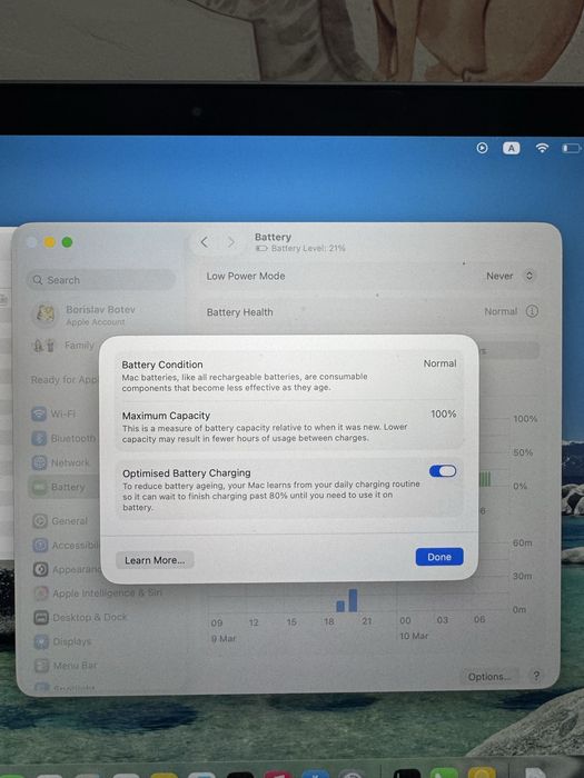 Macbook 13 инча М1 2020