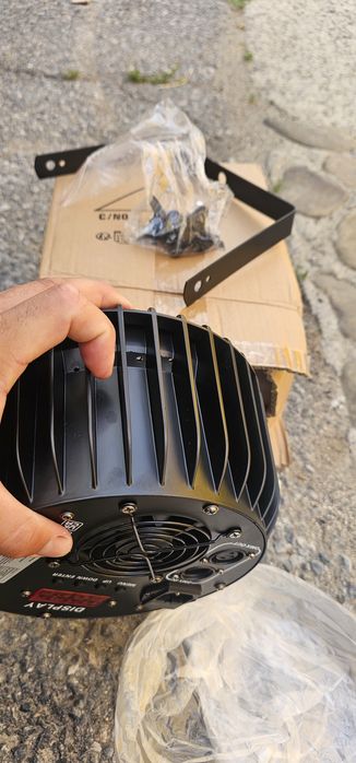 Rgb+aw 200 w led par