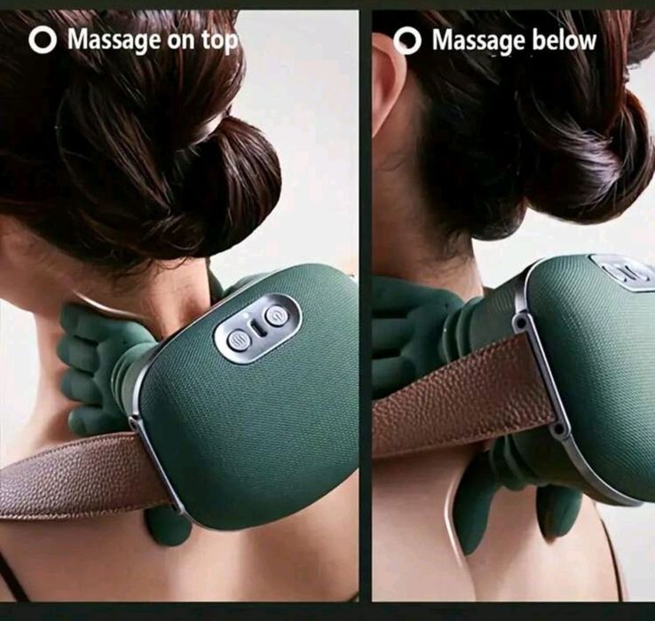 Aparat de masaj cu degete bionice și încălzire