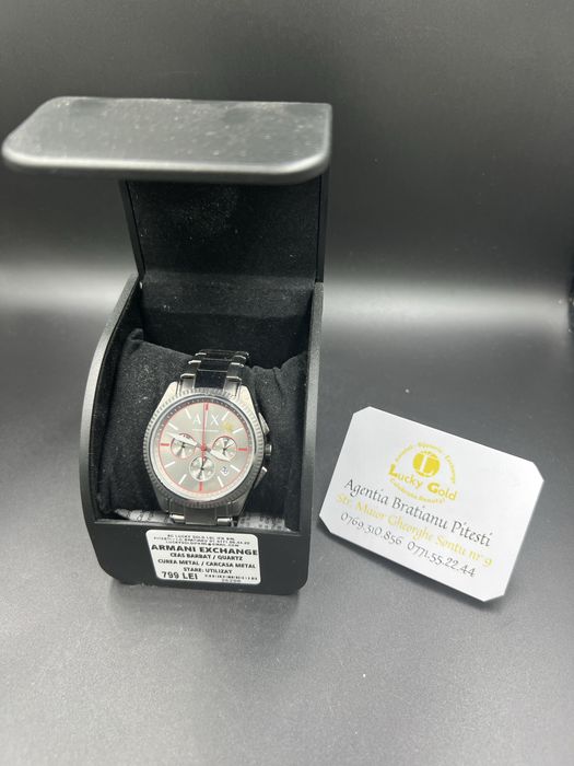 Ceas Armani Exchange  quartz curea metalica cod produs 26280