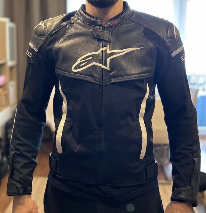 Geaca moto piele textil ALPINESTARS SP X