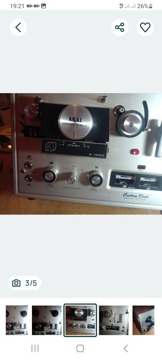 Magnetofon Akai x100D