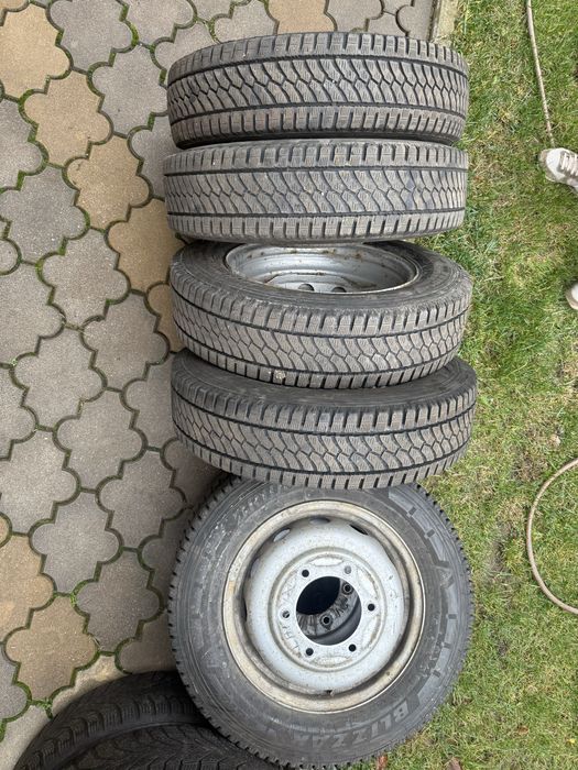 6 Roti iarna ford transit dublu 185/75/16c