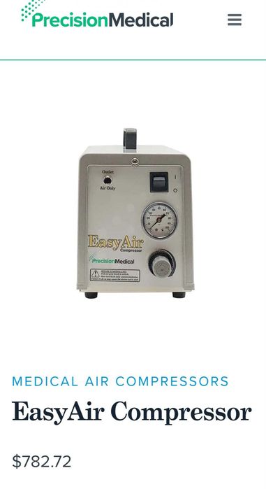 Медицински апарат за обдишване Precision Medical PM 15-P