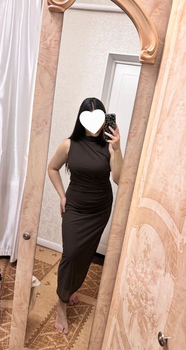 Продам платье коричневого цвета