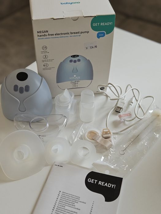 Електрическа помпа за кърма Babyono Megan Hands Free 100