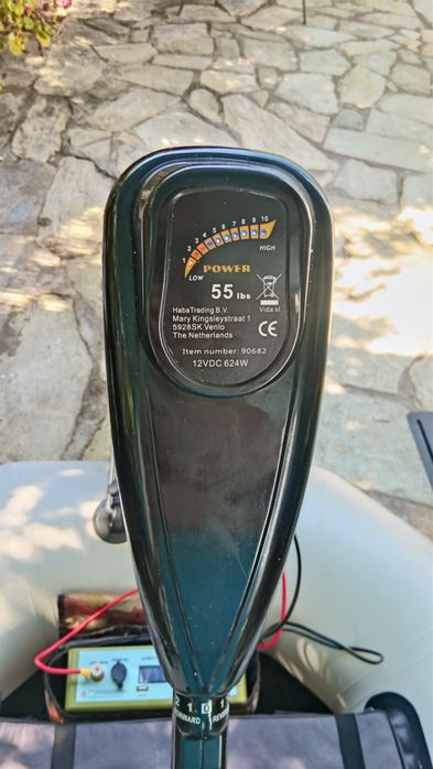 Двигател за лодка 55lb с тягов акумулатор 100Ah