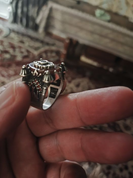 Перстень мужской серебро