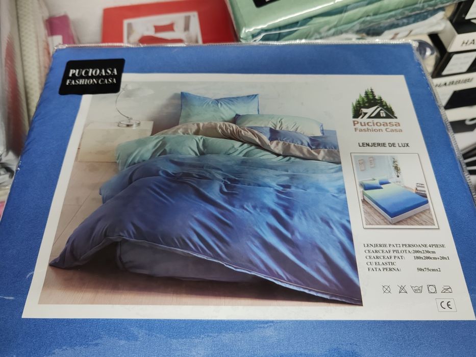 Lenjerie de pat cu elastic