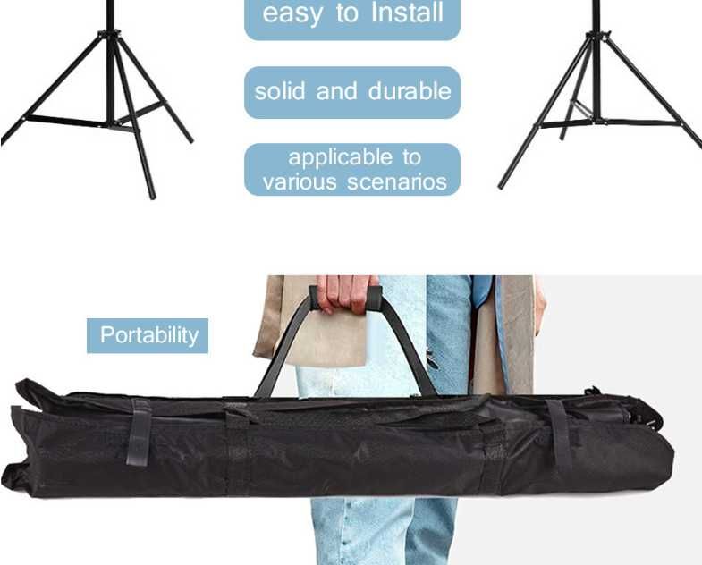 К-кт Фонова система 2х3 м., фон 2х3м. 3бр , бял , зелен , черен / фото