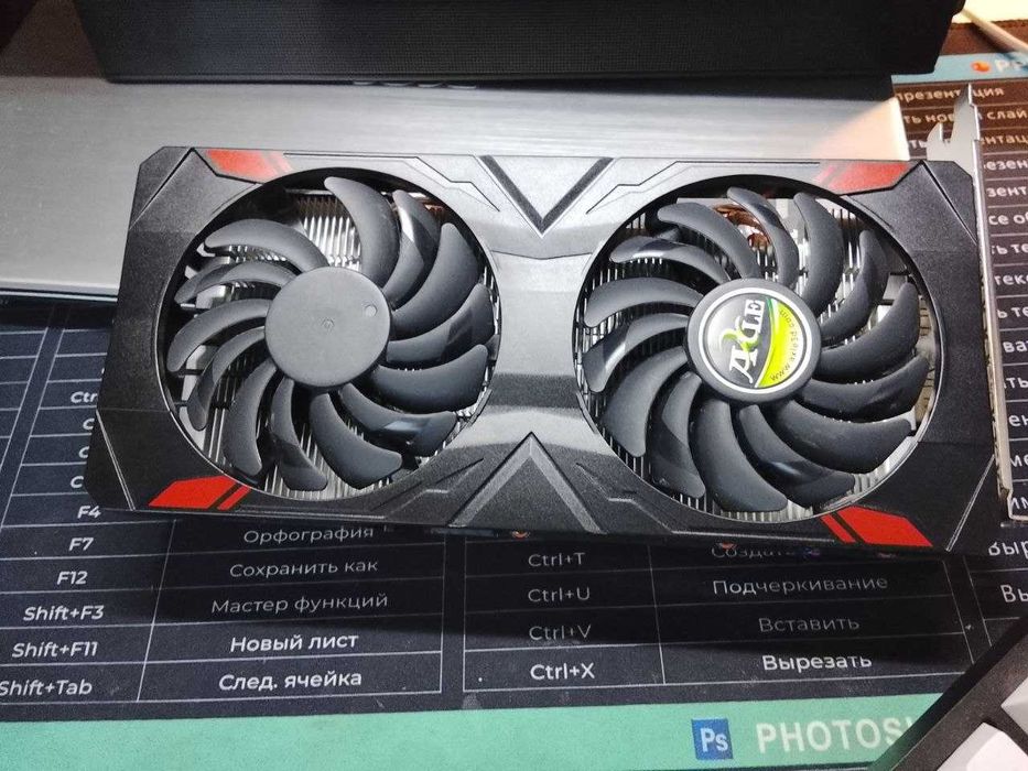 продается RTX 3050 новая, обслуженная. на 8 гб ГДДР6 видео памяти.