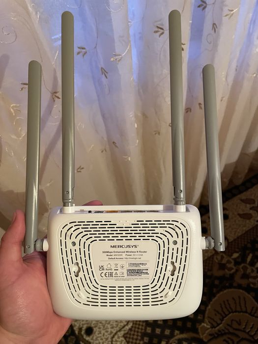 Router Mercusys 300Mbps – 4 antene