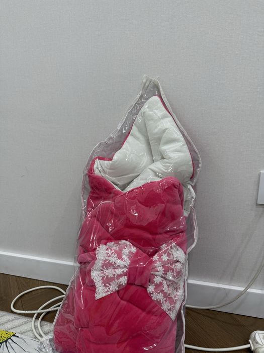 Конверт одеяло для новорожденного