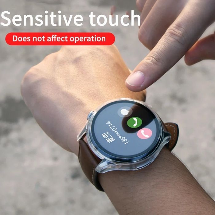 Huawei Watch GT3 / Pro / Runner / Твърд удароустойчив кейс с протектор
