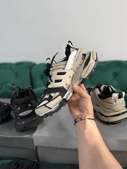 Adidasi Balenciaga Track piele naturala Full Box Premium colectie noua