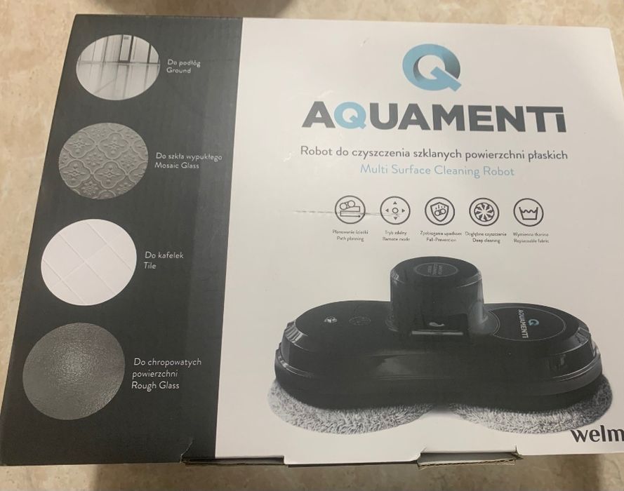 Робот за почистване на прозорци и повърхности Aquamenti/ Welma