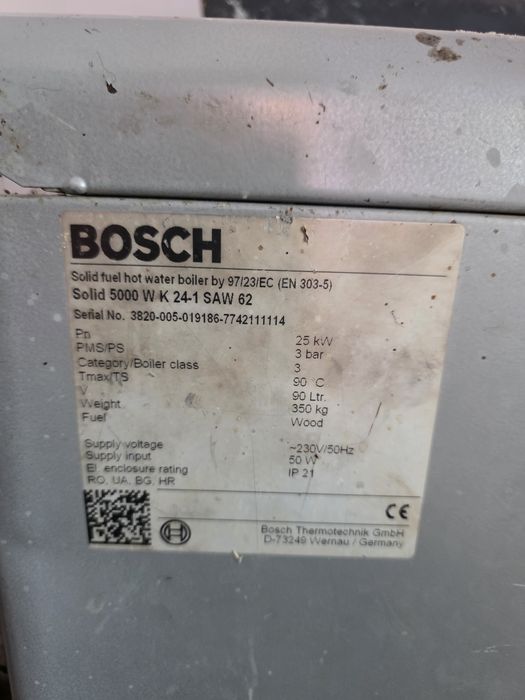 Centrala lemne bosch