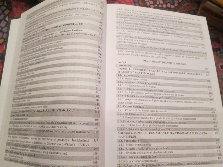 carte Horticultura Romaniei de-a lungul...