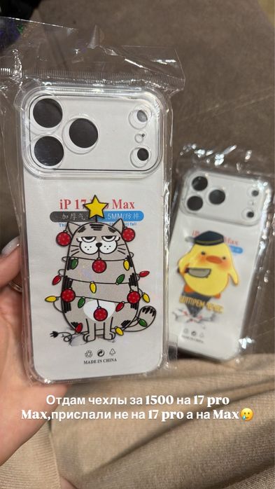 Чехлы на 17 pro max