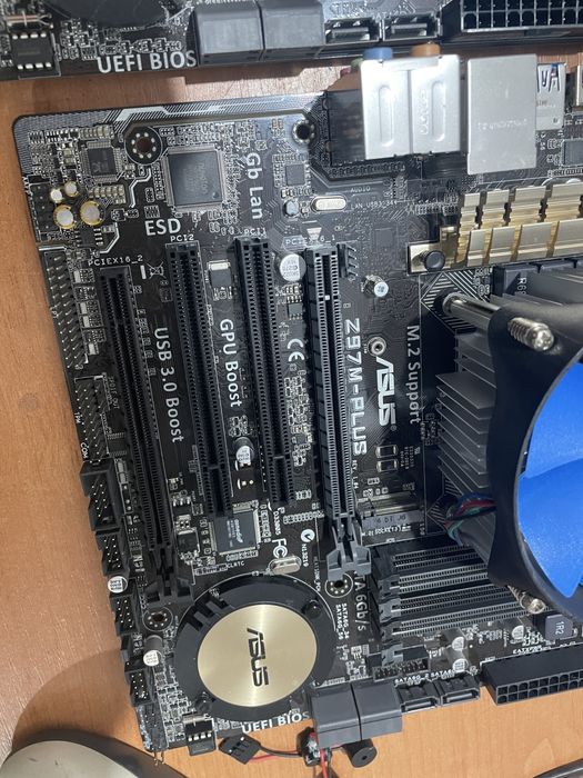Плата Asus Z97m- Plus, s1150