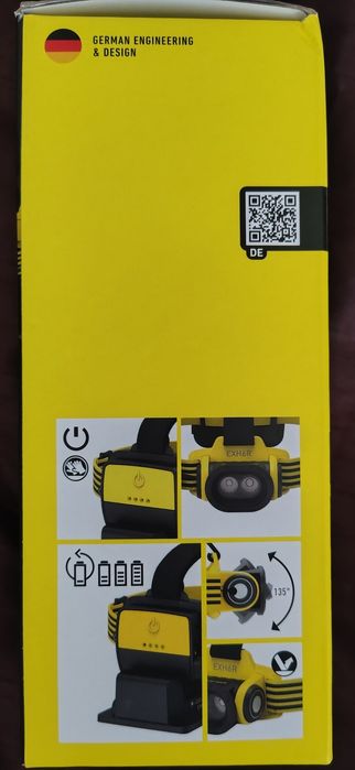 Vând lanternă frontală profesională Ledlenser EXH6R, NOUĂ, SIGILATĂ, nefolosită.