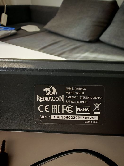 Soundbar redragon adiemus