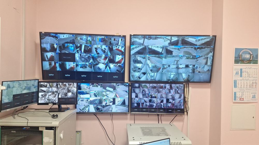 Установка видеонаблюдения