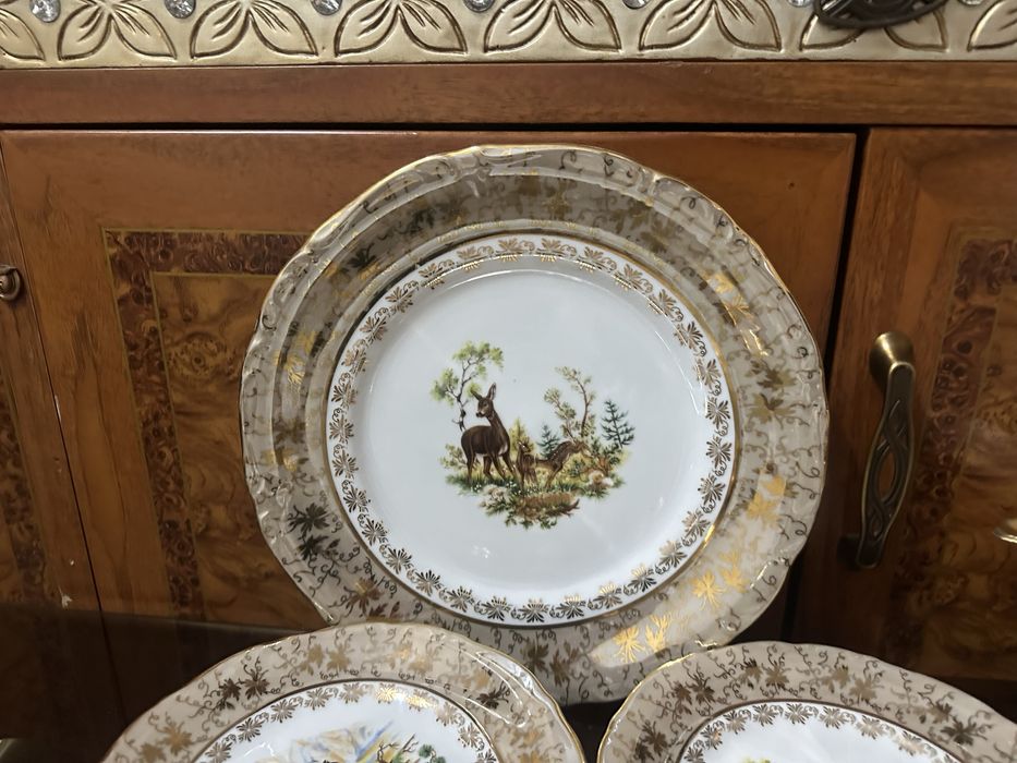 Чешкая охота ! Чайный сервиз