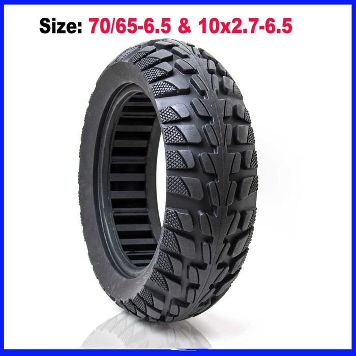Бандажна гума 10х2.7 6.5 или 70/65/6.5
