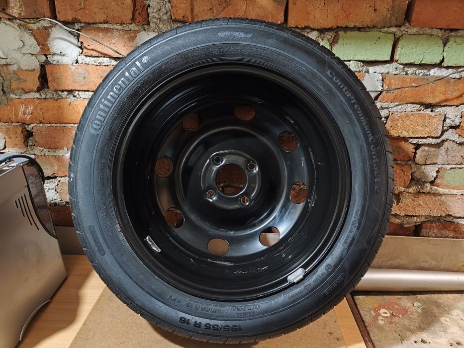 Резервна гума  16 ка 4х108 за PEUGEOT , CITROEN и др. 195 /55 R 16