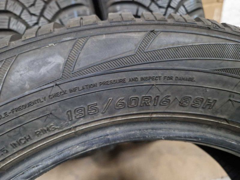 4 Falken R16 195/60
зимни гуми DOT2521