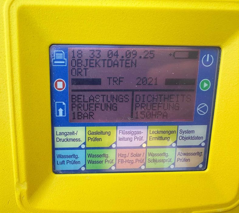 Rau DPG 07 Touch - Професионален измервателен уред за налягане