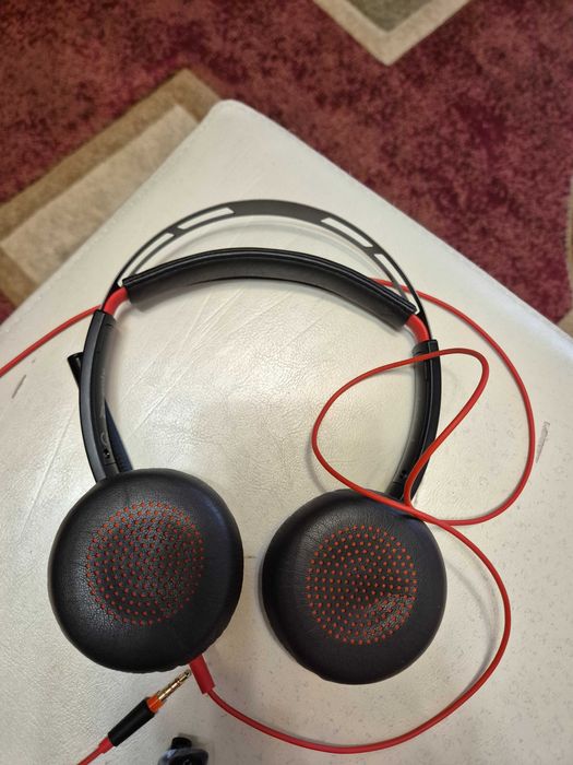 Casti Plantronics Poly C5220, usb-c, usb-a, jack 3.5mm