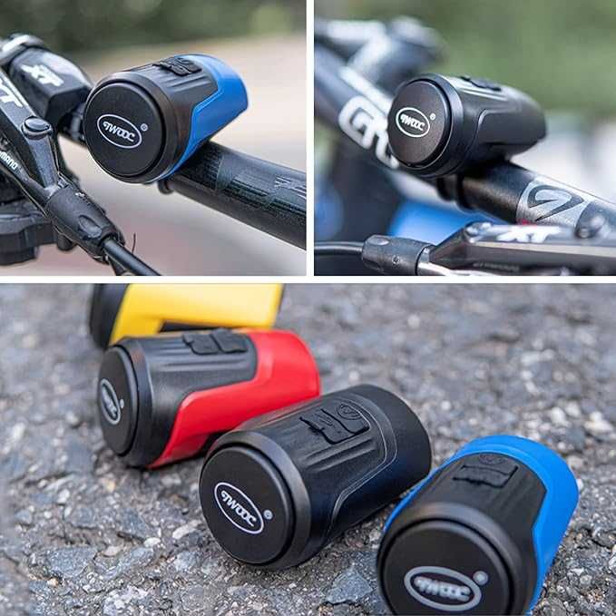 Електрически звънец за велосипед, 125dB алармена система против кражба