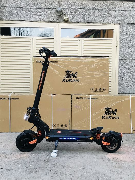 НОВО! KuKirin G2 Master 2х1000W 20.8ah/52V Електрическа Тротинетка Скутер