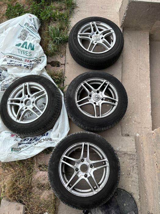 Титановые диски на Ниссан примера