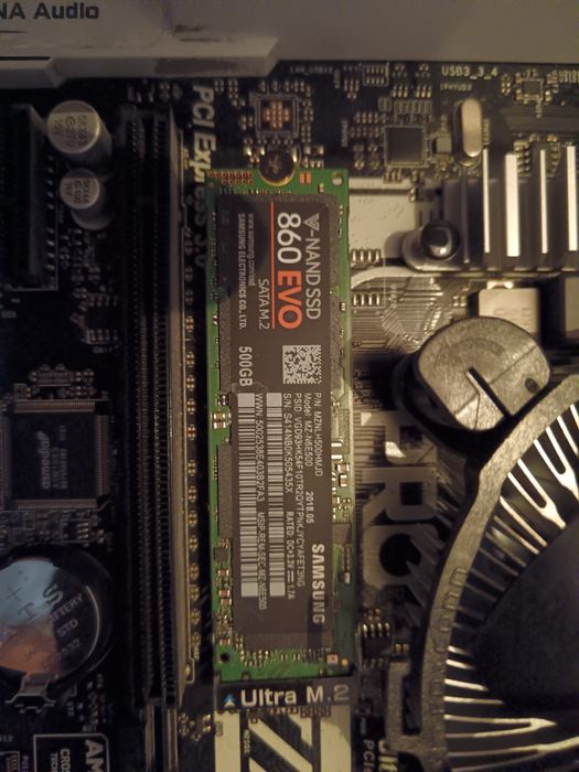 SSD Samsung 500GB evo 860 M.2