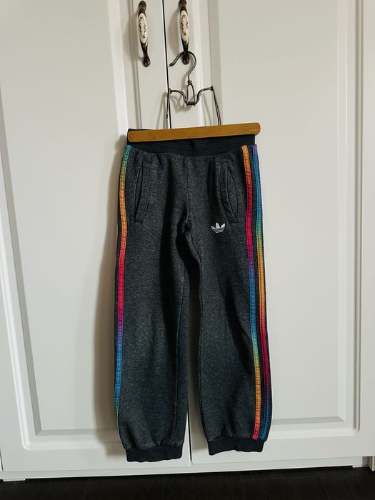 Pantaloni de trening adidas pentru copii,din bumbac, potriviti 7/8 ani
