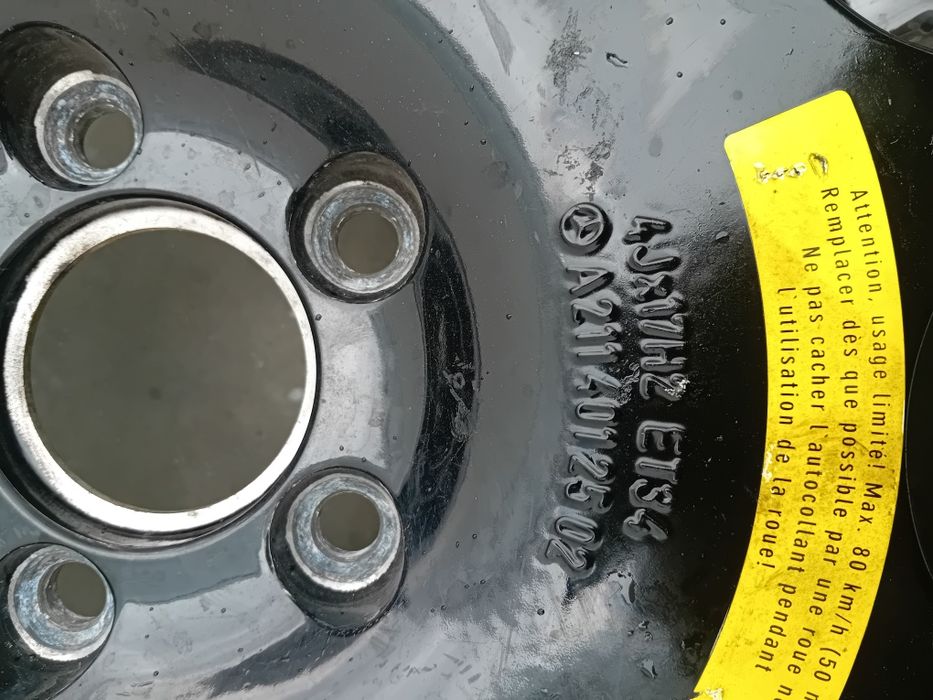Резервна гума 5х112 За Мерцедес W203/W211 / Mercedes W203/ W211