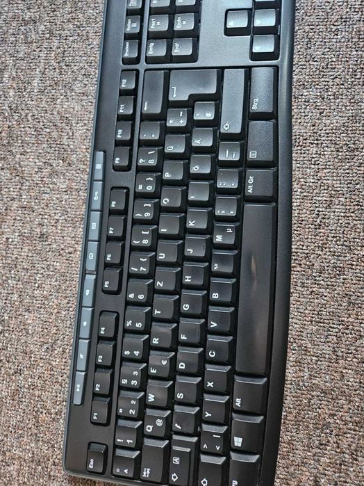 Tastatura Mouse German layout Kit Logitech Wireless Desktop MK270, USB 2.0