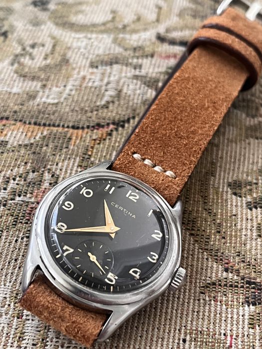 Ceas Certina militar de colectie  mecanic (Omega)