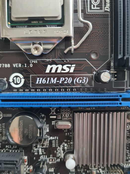 Placa de baza Gigabyte B75 H77,MSI H61 socket LGA 1155,1150 ,cooler,